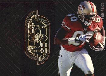 1998 SPx Finite - Radiance #76 Jerry Rice Front