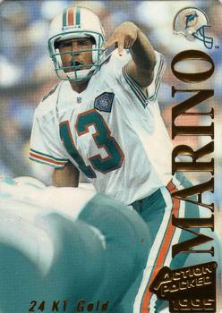 1995 Action Packed - 24K Gold #13G Dan Marino Front