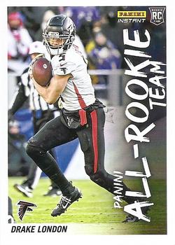 2022 Panini Instant All-Rookie Team #ART-6 Drake London Front