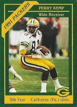 1991 Green Bay Packers Police - Pillsbury / Green Giant, Your Local Law Enforcement Agency #7 Perry Kemp Front
