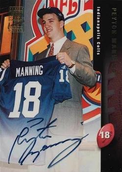 1998 Topps - Autographs #A10G Peyton Manning  Front