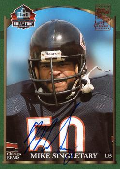 1998 Topps - Autographs #A13 Mike Singletary Front