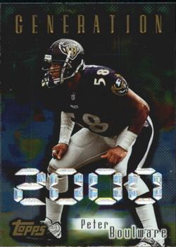 1998 Topps - Generation 2000 #GE7 Peter Boulware Front