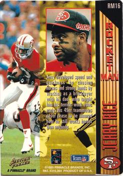 1995 Action Packed - Rocket Man #RM16 Jerry Rice Back