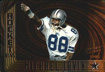 1995 Action Packed - Rocket Man #RM17 Michael Irvin Front