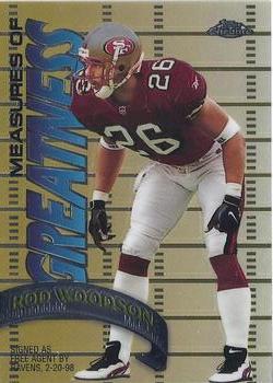 1998 Topps Chrome - Measures of Greatness #MG14 Rod Woodson Front