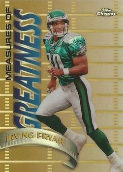 1998 Topps Chrome - Measures of Greatness Refractors #MG9 Irving Fryar Front