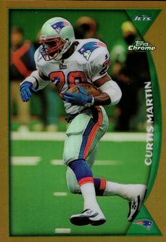 1998 Topps Chrome - Refractors #10 Curtis Martin Front