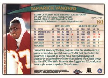 1998 Topps Chrome - Refractors #60 Tamarick Vanover Back