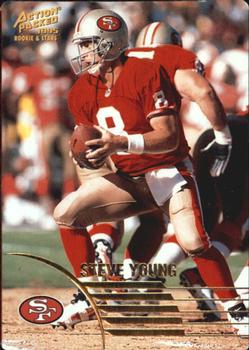 1995 Action Packed Rookies & Stars #1 Steve Young Front