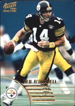 1995 Action Packed Rookies & Stars #5 Neil O'Donnell Front