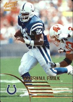 1995 Action Packed Rookies & Stars #6 Marshall Faulk Front