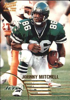 1995 Action Packed Rookies & Stars #11 Johnny Mitchell Front