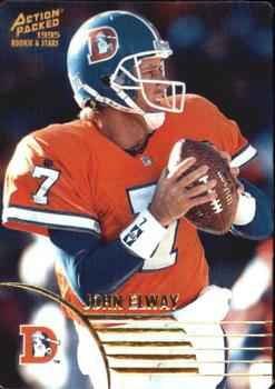 1995 Action Packed Rookies & Stars #14 John Elway Front