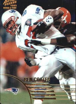 1995 Action Packed Rookies & Stars #20 Ben Coates Front