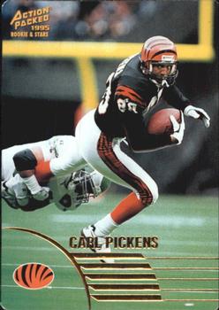 1995 Action Packed Rookies & Stars #22 Carl Pickens Front