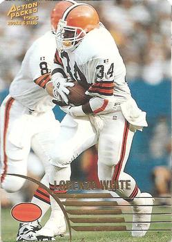 1995 Action Packed Rookies & Stars #58 Lorenzo White Front
