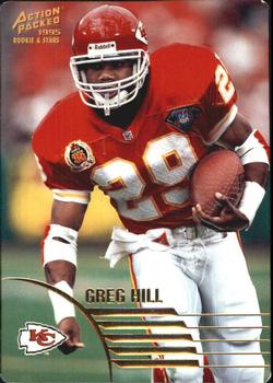 1995 Action Packed Rookies & Stars #66 Greg Hill Front