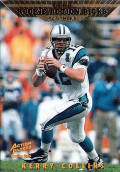 1995 Action Packed Rookies & Stars #98 Kerry Collins Front