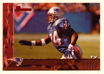 1995 Bowman #23 Ty Law Front