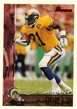 1995 Bowman #345 Johnny Bailey Front