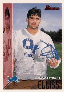 1995 Bowman #20 Luther Elliss Front