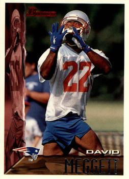 1995 Bowman #102 Dave Meggett Front