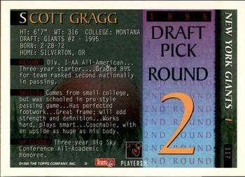 1995 Bowman #117 Scott Gragg Back
