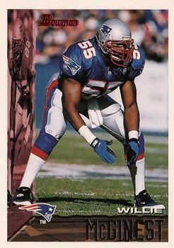 1995 Bowman #143 Willie McGinest Front