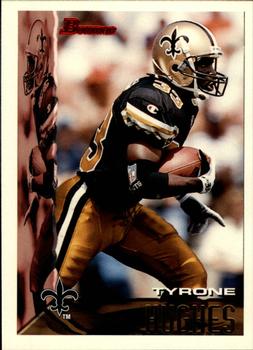 1995 Bowman #150 Tyrone Hughes Front