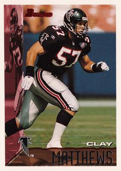 1995 Bowman #219 Clay Matthews Front