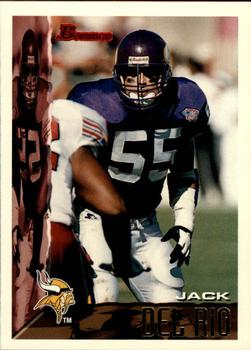1995 Bowman #309 Jack Del Rio Front