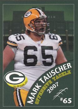 2007 Green Bay Packers Police - Shawano County Sheriff's Office #8 Mark Tauscher Front