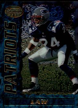 1995 Bowman's Best #23 Ty Law Front