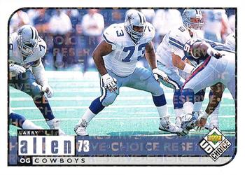 1998 UD Choice - Choice Reserve #45 Larry Allen Front