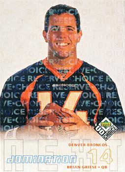 1998 UD Choice - Choice Reserve #283 Brian Griese Front