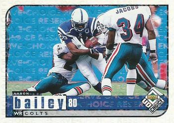 1998 UD Choice - Choice Reserve #345 Aaron Bailey Front