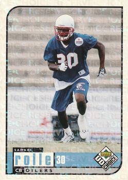 1998 UD Choice - Choice Reserve #430 Samari Rolle Front