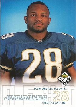1998 UD Choice - Domination Next SE #263 Fred Taylor Front