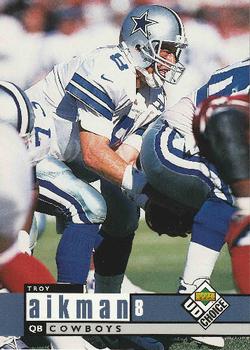 1998 UD Choice - Jumbos #44 Troy Aikman Front