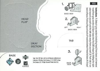 1998 UD Choice - Mini Bobbing Head #M26 Merton Hanks Back