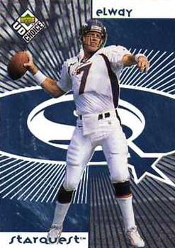 1998 UD Choice - StarQuest Blue #7 John Elway Front