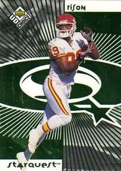 1998 UD Choice - StarQuest Green #19 Andre Rison Front