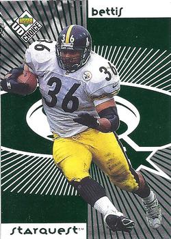 1998 UD Choice - StarQuest Green #26 Jerome Bettis Front