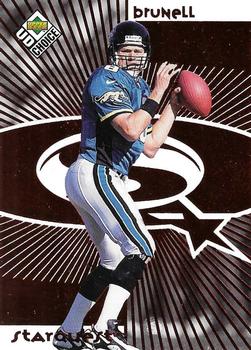 1998 UD Choice - StarQuest Red #18 Mark Brunell Front