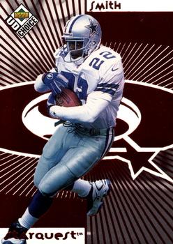 1998 UD Choice - StarQuest Red #22 Emmitt Smith Front