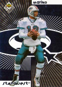 1998 UD Choice - StarQuest/RookQuest Blue #SR13 Dan Marino / Brian Griese Front