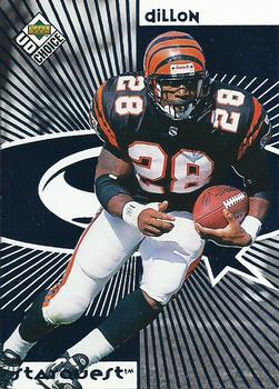 1998 UD Choice - StarQuest/RookQuest Blue #SR17 Corey Dillon / Rashaan Shehee Front