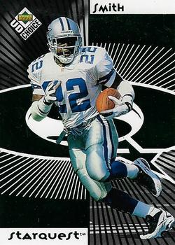1998 UD Choice - StarQuest/RookQuest Green #SR09 Emmitt Smith / Fred Taylor Front
