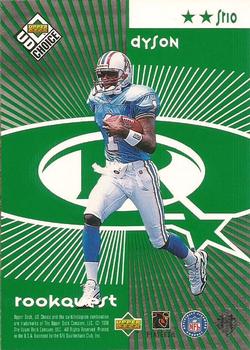 1998 UD Choice - StarQuest/RookQuest Green #SR10 Michael Irvin / Kevin Dyson Back